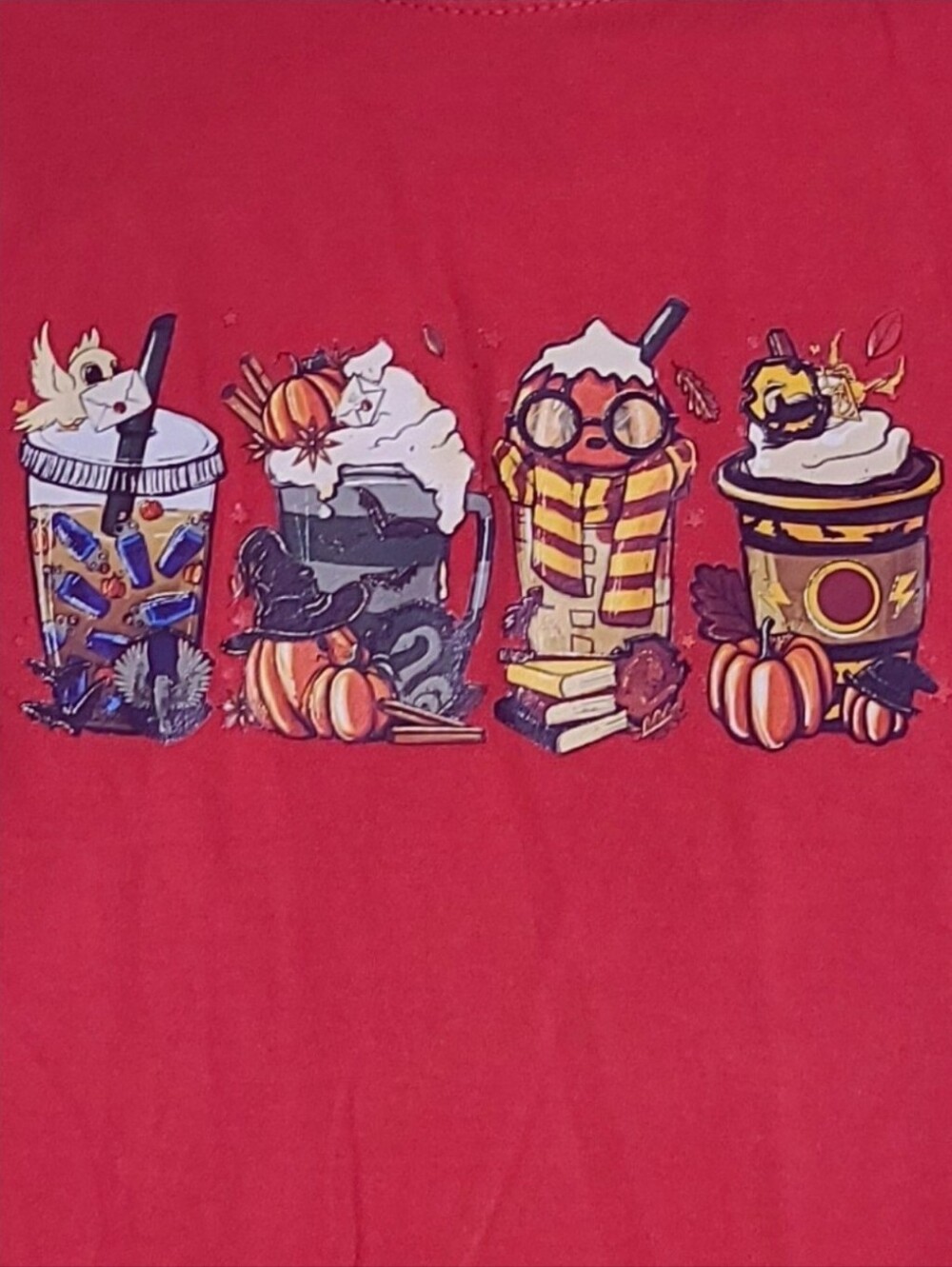 💫 Harry Potter Cute Fall Comfy Tee Tagged L Fits Medium